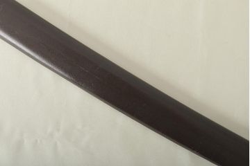 旧日本軍　九八式軍刀鞘(鉄鞘、刀装具、陸軍)(R-046868)