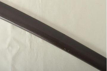 旧日本軍　九八式軍刀鞘(鉄鞘、刀装具、陸軍)(R-046868)