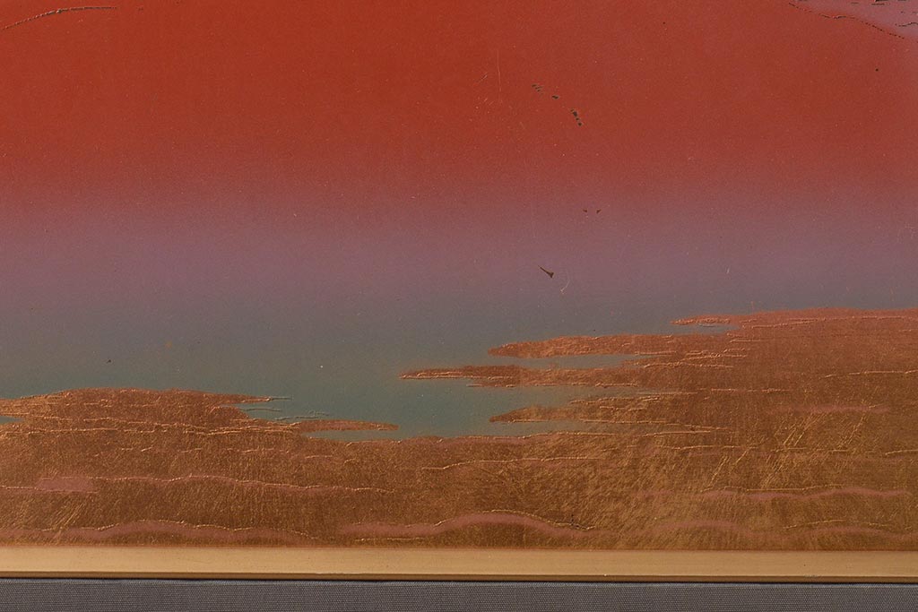 公式】アンティーク家具ラフジュ工房商品詳細ページ宮越鳳鳴作 赤富士