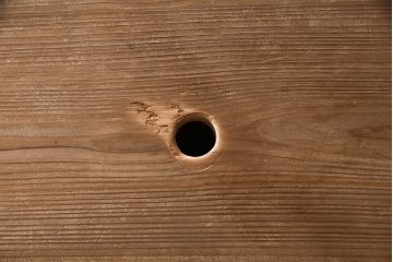 アンティーク家具　昭和初期　ストリップド(剥離)　ヒノキ材　パタパタ扉が使いやすい!レトロな下駄箱(収納棚、戸棚)(R-046885)