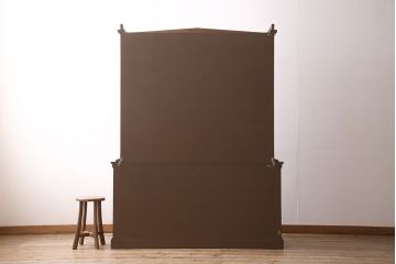 中古　DREXEL HERITAGE(ドレクセルヘリテイジ)　Triune(トライユン)　凛とした佇まいの食器棚(定価約90万円)(カップボード、キャビネット)(R-046911)