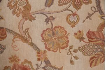 中古美品　ERCOL(アーコール)　淡い花柄のファブリックがお洒落な1人掛けソファ(ラウンジチェア、アームチェア、椅子、1シーターソファ)(R-046913)