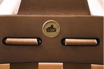 中古美品　ERCOL(アーコール)　淡い花柄のファブリックがお洒落な1人掛けソファ(ラウンジチェア、アームチェア、椅子、1シーターソファ)(R-046913)