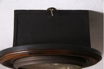 アンティーク時計　大正期　精工舎(SEIKOSHA、セイコー)　ゼンマイ式　頭丸型　昔懐かしい雰囲気が魅力の掛け時計(柱時計、振り子時計、古時計)(R-046916)