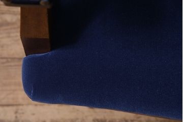 アンティーク家具　昭和初期　ナラ材　大正ロマン　大人の雰囲気漂う回転チェア(ドクターチェア、アームチェア、回転椅子)(R-046918)