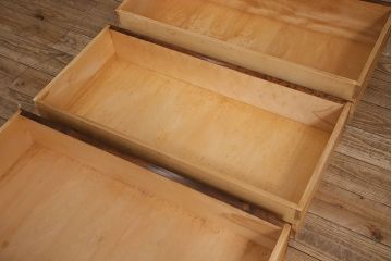 ヴィンテージ家具　民芸家具　ペイントリメイク　深みのある色合いが素敵なチェスト(引き出し、衣装タンス、ビンテージ)(R-046919)