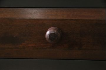 ヴィンテージ家具　民芸家具　ペイントリメイク　深みのある色合いが素敵なチェスト(引き出し、衣装タンス、ビンテージ)(R-046919)