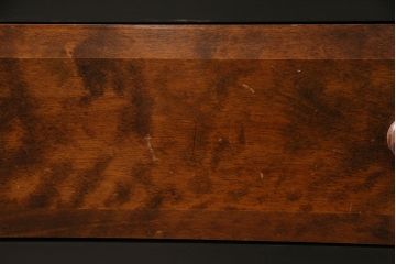 ヴィンテージ家具　民芸家具　ペイントリメイク　深みのある色合いが素敵なチェスト(引き出し、衣装タンス、ビンテージ)(R-046919)