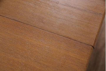 ヴィンテージ家具　イギリス　James H Sutcliffe&Son Ltd  チーク材　オーバル型　優しい雰囲気が魅力のエクステンションテーブル(ダイニングテーブル、ビンテージ)(R-046921)