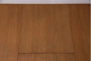 ヴィンテージ家具　イギリス　James H Sutcliffe&Son Ltd  チーク材　オーバル型　優しい雰囲気が魅力のエクステンションテーブル(ダイニングテーブル、ビンテージ)(R-046921)