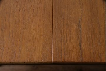 ヴィンテージ家具　イギリス　James H Sutcliffe&Son Ltd  チーク材　オーバル型　優しい雰囲気が魅力のエクステンションテーブル(ダイニングテーブル、ビンテージ)(R-046921)