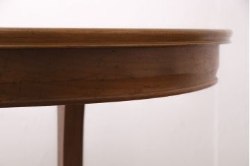 ヴィンテージ家具　イギリス　James H Sutcliffe&Son Ltd  チーク材　オーバル型　優しい雰囲気が魅力のエクステンションテーブル(ダイニングテーブル、ビンテージ)(R-046921)