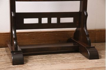 中古　松本民芸家具　品のある佇まいが魅力のA型姿見(定価約10万円)(ミラー、鏡)(R-046922)