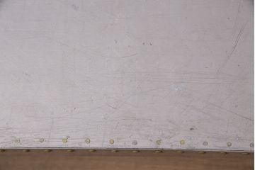 ヴィンテージ雑貨　昭和レトロ　レア　インダストリアル　シャビーな風合いのアルミボックス(アルミケース、収納ボックス、箱、ビンテージ)(R-046926)