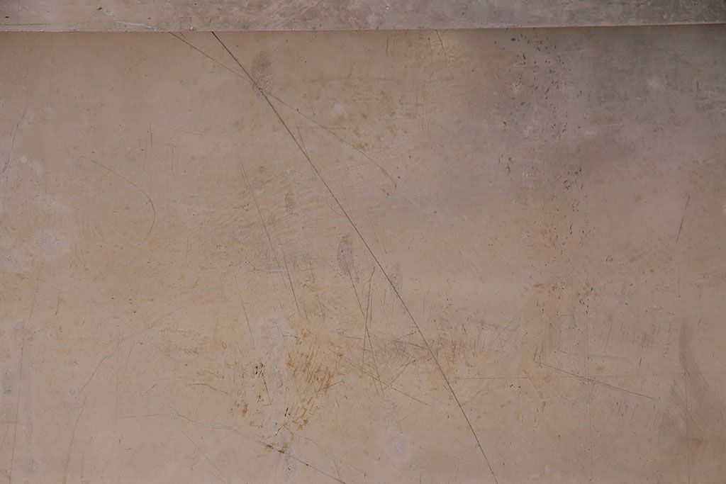 ヴィンテージ雑貨　昭和レトロ　レア　インダストリアル　シャビーな風合いのアルミボックス(アルミケース、収納ボックス、箱、ビンテージ)(R-046927)