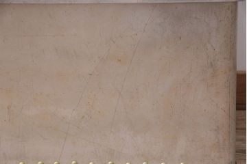 ヴィンテージ雑貨　昭和レトロ　レア　インダストリアル　シャビーな風合いのアルミボックス(アルミケース、収納ボックス、箱、ビンテージ)(R-046927)