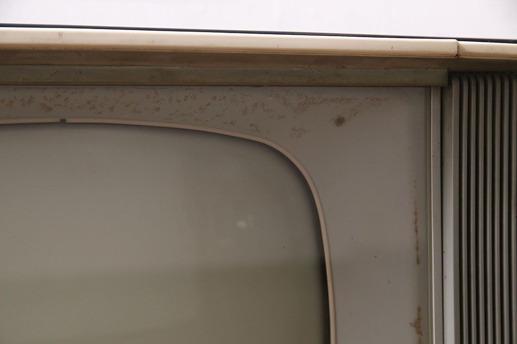 ジャンク品　SHARP(シャープテレビジョン)　早川電機　TB-61型　真空管テレビ(脚付、アンティーク、レトロ)(R-046929)