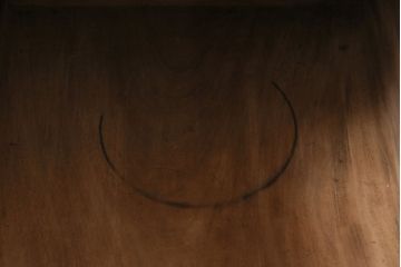 アンティーク家具　明治大正期　総ケヤキ材　錠前付き　和の趣を高める銭箱(銭函)(R-046950)