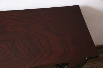 中古　岩谷堂箪笥　桜木家具店作　伝統車付きタンス1号　大振り　豪華な金具と重厚な佇まいが魅力の車箪笥(定価約60万円)(和タンス、引き出し)(R-046951)