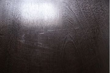 中古　松本民芸家具　シックな色合いが上品なM型両袖机(デスク)(定価約63万円)(R-046958)