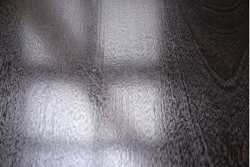 中古　松本民芸家具　シックな色合いが上品なM型両袖机(デスク)(定価約63万円)(R-046958)