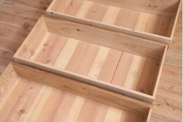 レトロ家具　戸棚付き　昭和レトロな雰囲気たっぷりのタンス(引き出し)(R-046965)