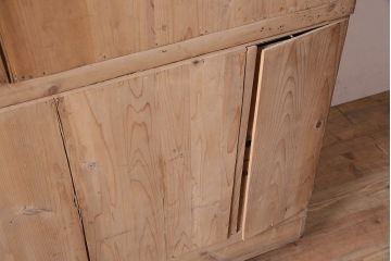 和製アンティーク　前面ケヤキ材　五丁引き　漆塗りの色合いが上品な重ねタンス(和タンス、引き出し)(R-046966)