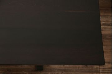 ヴィンテージ家具　松本民芸家具　別注品　落ち着いた大人の空間作りにおすすめのダイニングテーブル(2人掛け、ビンテージ)(R-046984)