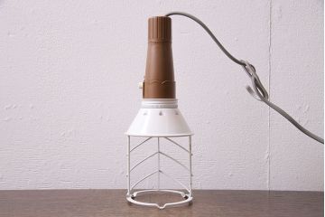 昭和レトロ　森電機　ハトライト・箱付き　好みで色が変えられる懐かしい雰囲気の吊り下げ照明(天井照明、ランプ)(R-046993)