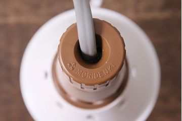 昭和レトロ　森電機　ハトライト・箱付き　好みで色が変えられる懐かしい雰囲気の吊り下げ照明(天井照明、ランプ)(R-046993)