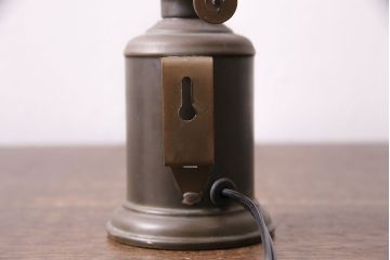 アンティーク照明　壁掛けでも使えるキャンドル型のスタンドライト(テーブルランプ、卓上照明)(R-046996)