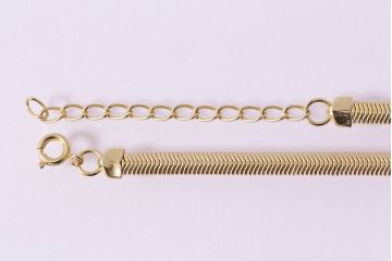 ヴィンテージアクセサリー　アール・ヌーヴォースタイル　花飾り　ネックレス(メタル、ビンテージ)(R-047006)