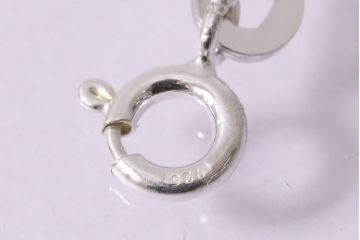 ヴィンテージアクセサリー　フランクリン・ミント製　シルバー925　花　ネックレス(ペンダント、ビンテージ)(R-047016)