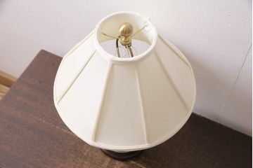 ヴィンテージ　高級品!ワンランク上の空間作りにおすすめな陶器製のランプ型照明(フロアランプ、間接照明、ビンテージ)(R-047037)