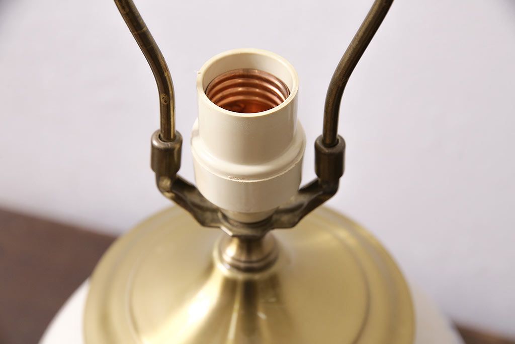 ヴィンテージ　高級品!ワンランク上の空間作りにおすすめな陶器製のランプ型照明(フロアランプ、間接照明、ビンテージ)(R-047037)