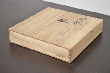 宮田宏平作　鋳銅　鳥図　飾り皿(在銘、作家物)(R-047042)