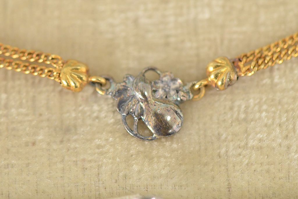 戦前　古い羽織紐2点(K18、KISE、大勝堂、ケース付、和装小物)(R-047048)