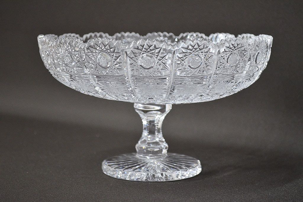 ボヘミアガラス　コンポート BOHEMIA Cristal - コンポート ボヘミアクリスタルの通販 by