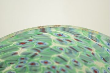 イタリア　ベネチアングラス　ミルフィオリ　ガラス茶碗　金彩ボウル(ヴェネチアングラス)(R-047067)