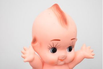 昭和レトロ　古いキューピー人形　30cm(キューピーマヨネーズ)(R-047073)