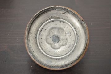 昭和初期　古い銅壷(湯沸、長火鉢、囲炉裏)(R-047074)
