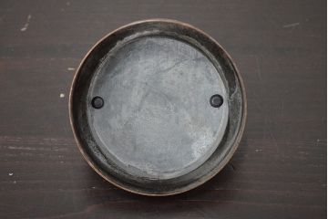 昭和初期　古い銅壷(湯沸、長火鉢、囲炉裏)(R-047075)