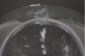 当時物　昭和レトロ　猫瓶2個セット(蓋付、ガラス瓶)(R-047077)