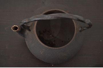 昭和初期　南部岩鋳　天祐堂　鉄瓶2点セット(茶道具)(R-047080)