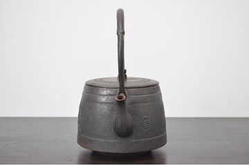 昭和初期　南部岩鋳　天祐堂　鉄瓶2点セット(茶道具)(R-047080)