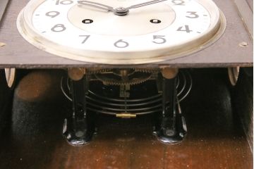 アンティーク時計　精工舎　TRADE(S)MARK　トレードマーク　SEIKO　セイコー　ゼンマイ式　掛け時計(SEIKOSHA、振り子時計、古時計、柱時計)(R-047100)