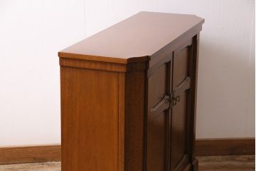 中古　DREXEL HERITAGE(ドレクセルヘリテイジ)　TRIUNE(トライユン)シリーズ　マホガニー材　ホールチェスト(定価約30万円)(収納棚、戸棚、サイドキャビネット)(R-047103)