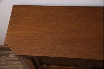 中古　DREXEL HERITAGE(ドレクセルヘリテイジ)　TRIUNE(トライユン)シリーズ　マホガニー材　ホールチェスト(定価約30万円)(収納棚、戸棚、サイドキャビネット)(R-047103)