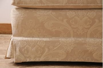 中古　DREXEL HERITAGE(ドレクセルヘリテイジ)　Upholstery(アップホルスタリー)　優美なひとときを演出する1人掛けソファ(定価約62万円)(シングル、アームソファ、チェア)(R-047111)