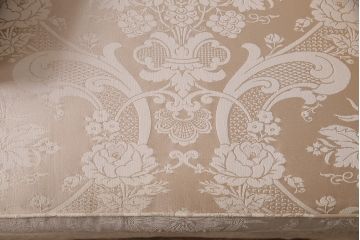 中古　DREXEL HERITAGE(ドレクセルヘリテイジ)　Upholstery(アップホルスタリー)　優美なひとときを演出する1人掛けソファ(定価約62万円)(シングル、アームソファ、チェア)(R-047111)